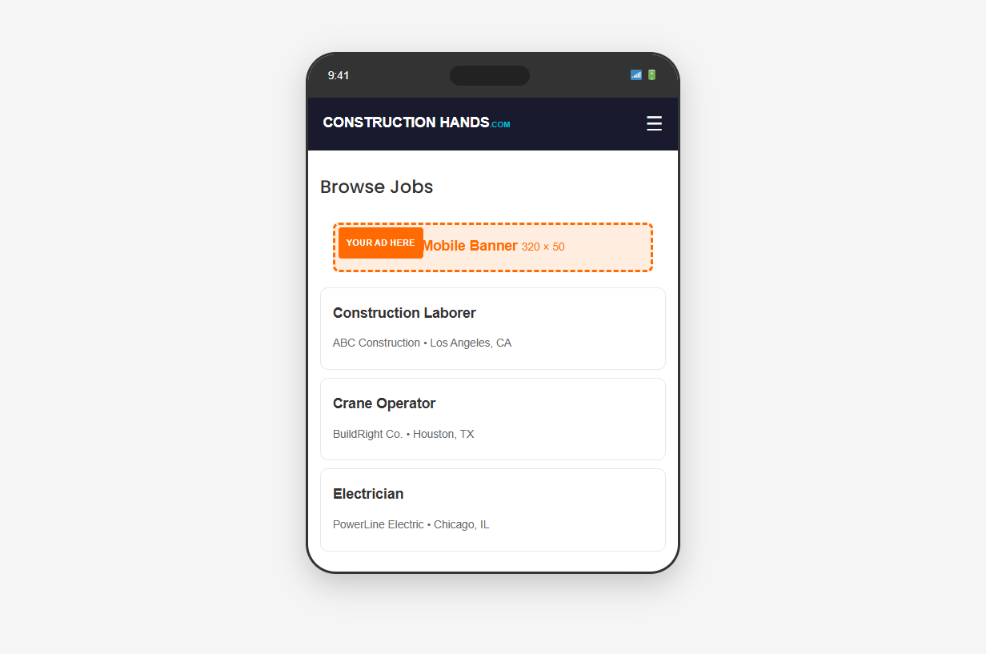Mobile Banner